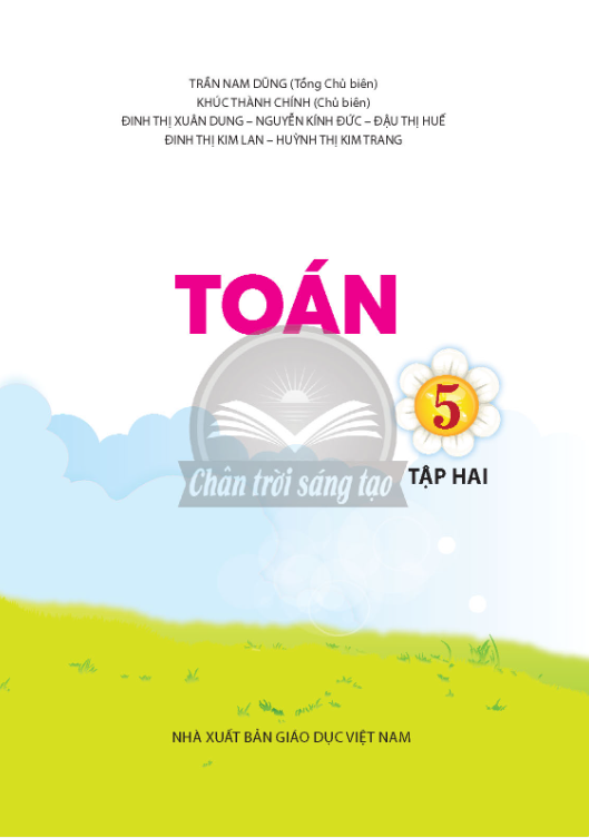 Tải PDF shs Toán 5 Chân trời sáng tạo tập 2