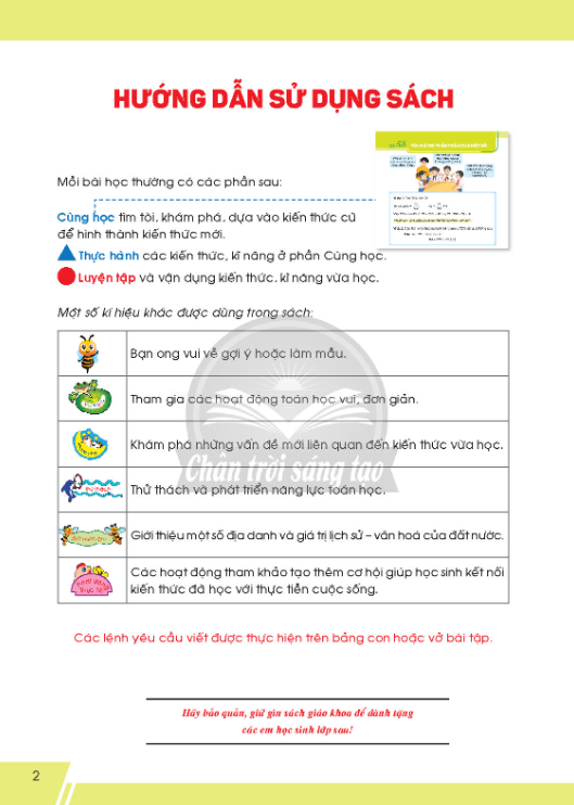Tải PDF shs Toán 5 Chân trời sáng tạo tập 2
