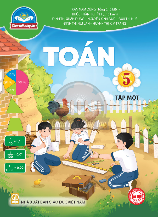 Tải PDF shs Toán 5 Chân trời sáng tạo tập 1 