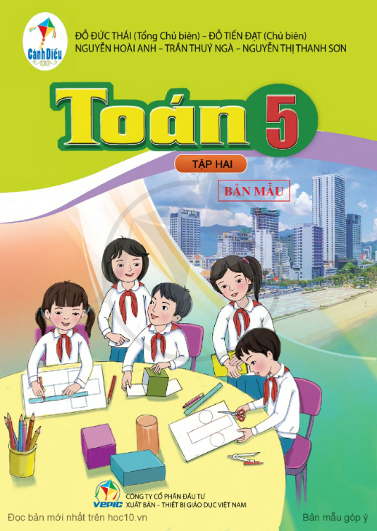 Tải PDF shs Toán 5 Cánh diều tập 2