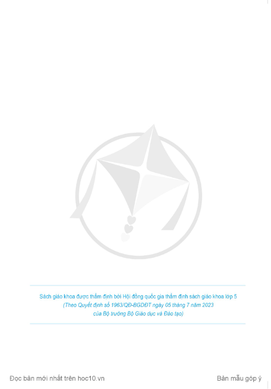 Tải PDF shs Toán 5 Cánh diều tập 2