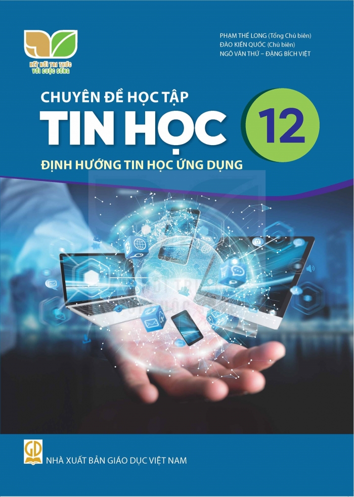 Tải PDF shs chuyên đề Tin học - Tin học ứng dụng 12 kết nối tri thức