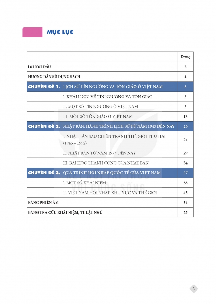 Tải PDF shs chuyên đề Lịch sử 12 kết nối tri thức