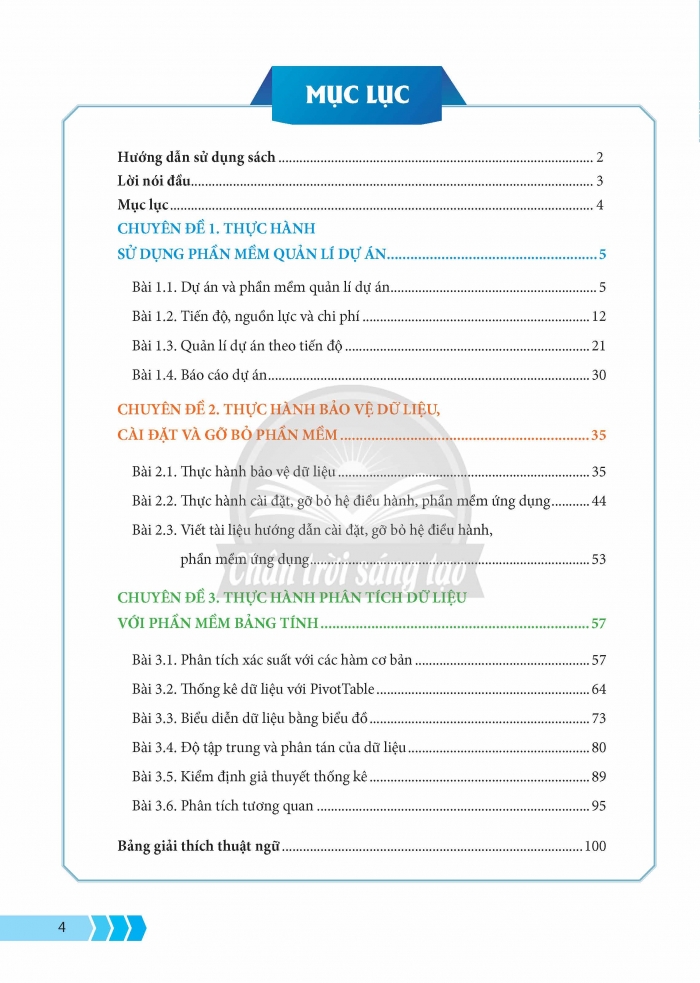 Tải PDF shs chuyên đề Tin học - Tin học ứng dụng 12 chân trời sáng tạo