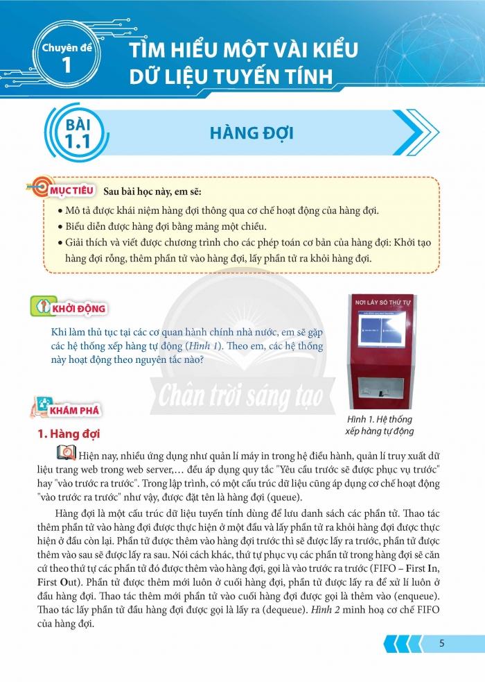 Tải PDF shs chuyên đề Tin học - Khoa học máy tính 12 chân trời sáng tạo