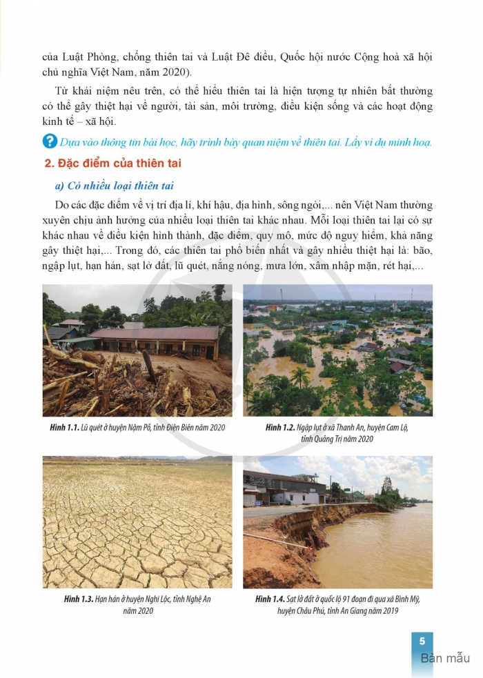 Tải PDF shs chuyên đề Địa lí 12 cánh diều
