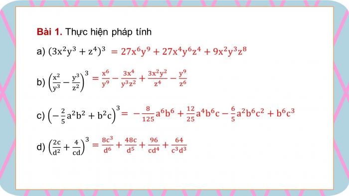 Giáo án powerpoint dạy thêm Toán 8 kết nối Bài tập cuối chương 3