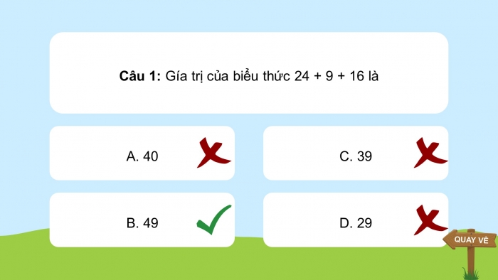 Giáo án powerpoint dạy thêm Toán 4 chân trời Bài 15: Em làm được những gì? 