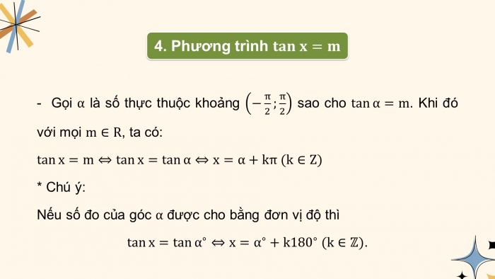 Giáo án powerpoint dạy thêm Toán 11 cánh diều Chương 1 Bài 4: Phương trình lượng giác cơ bản