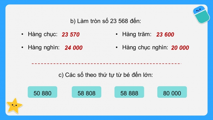 Giáo án powerpoint dạy thêm Toán 4 chân trời Bài 1: Ôn tập các số đến 100000