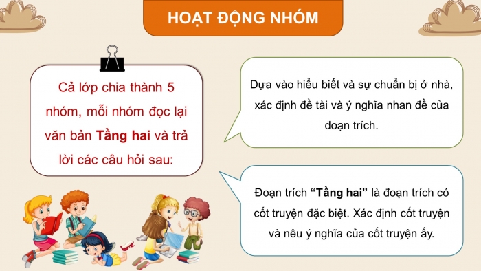 Giáo án powerpoint dạy thêm Ngữ văn 11 cánh diều Bài 5: Tầng hai