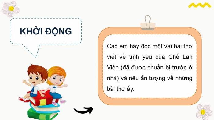 Giáo án powerpoint dạy thêm Ngữ văn 11 cánh diều Bài 6: Tình ca ban mai