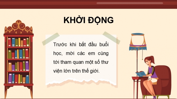Giáo án powerpoint dạy thêm Tiếng Việt 4 cánh diều Bài 4: Những thư viện đặc biệt