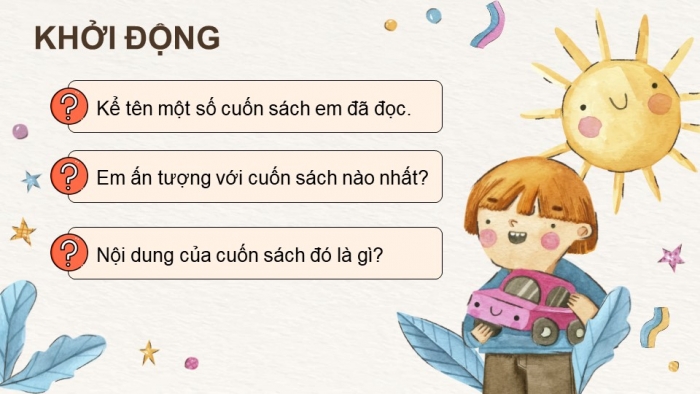 Giáo án powerpoint dạy thêm Tiếng Việt 4 cánh diều Bài 4: Những trang sách tuổi thơ