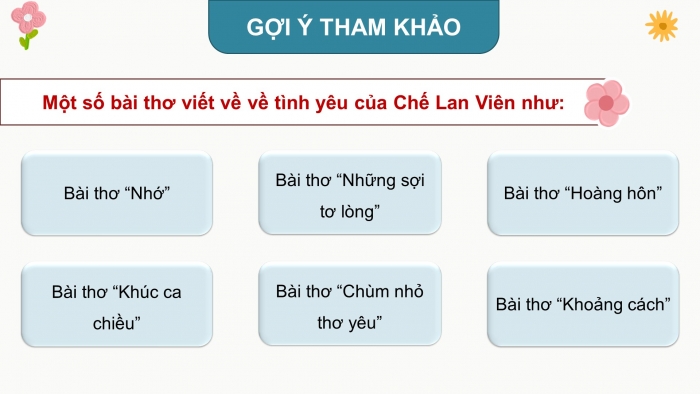 Giáo án powerpoint dạy thêm Ngữ văn 11 cánh diều Bài 6: Tình ca ban mai