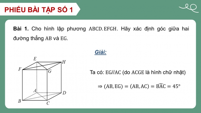 Giáo án powerpoint dạy thêm Toán 11 cánh diều Bài tập cuối chương 8