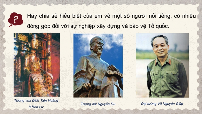 Giáo án điện tử chuyên đề Lịch sử 11 kết nối CĐ 3: Danh nhân trong lịch sử Việt Nam (P1)