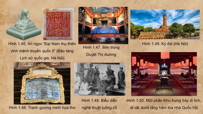 Giáo án điện tử chuyên đề Lịch sử 11 chân trời CĐ 1: Lịch sử nghệ thuật truyền thống Việt Nam (P3)