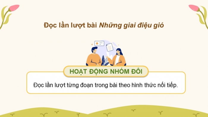 Giáo án powerpoint dạy thêm tiếng việt 4 chân trời CĐ 4 bài 8: Những giai điệu gió