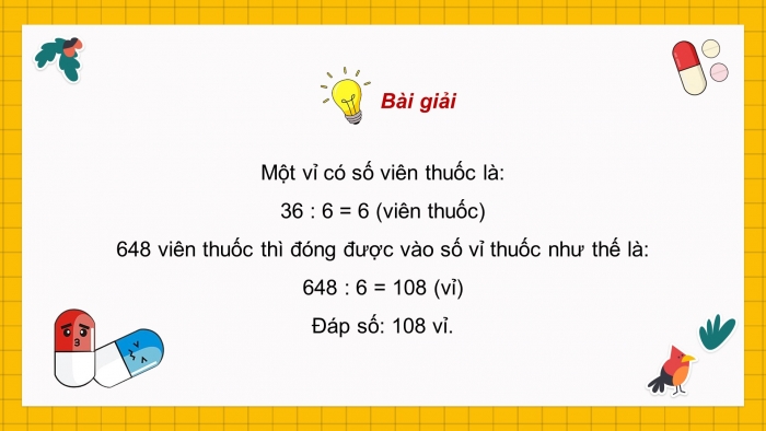 Giáo án powerpoint dạy thêm Toán 4 chân trời Bài 7: Bài toán liên quan đến rút về đơn vị (tiếp theo)