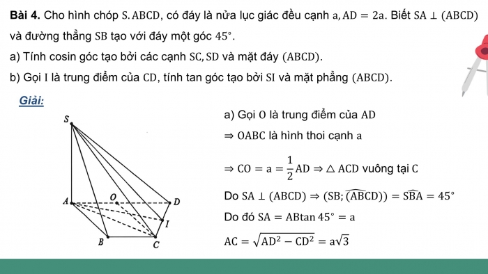 Giáo án powerpoint dạy thêm Toán 11 cánh diều Bài tập cuối chương 8