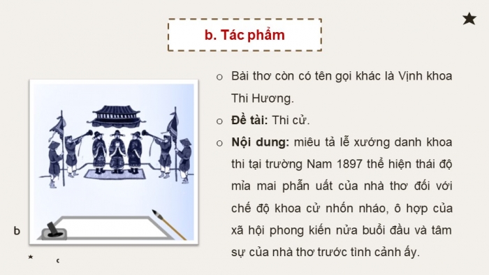 Giáo án Powerpoint dạy thêm ngữ văn 8 Kết nối bài 4 Văn bản 1- Lễ xướng danh khoa đinh dậu