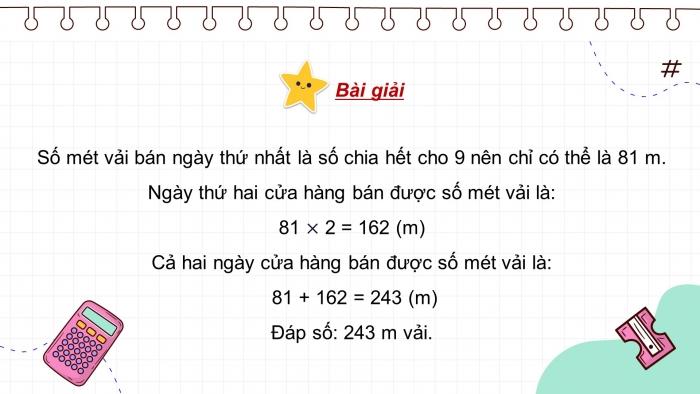 Giáo án powerpoint dạy thêm Toán 4 chân trời Bài 5: Em làm được những gì?