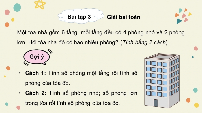 Giáo án powerpoint dạy thêm Toán 4 chân trời Bài 14: Tính chất giao hoán, tính chất kết hợp của phép nhân