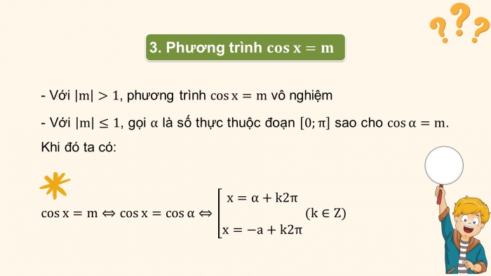 Giáo án powerpoint dạy thêm Toán 11 cánh diều Chương 1 Bài 4: Phương trình lượng giác cơ bản