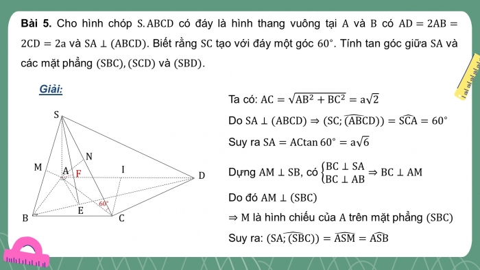 Giáo án powerpoint dạy thêm Toán 11 cánh diều Bài tập cuối chương 8