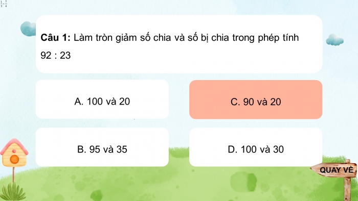 Giáo án powerpoint dạy thêm Toán 4 cánh diều Bài 47: Ước lượng tính