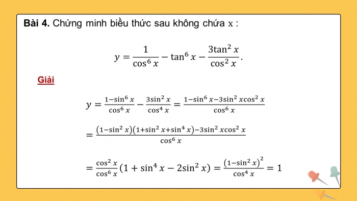 Giáo án powerpoint dạy thêm Toán 11 chân trời Bài tập cuối chương 1