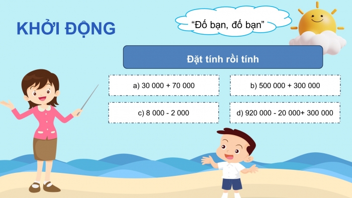 Giáo án powerpoint dạy thêm Toán 4 cánh diều Bài 27: Các tính chất của phép cộng