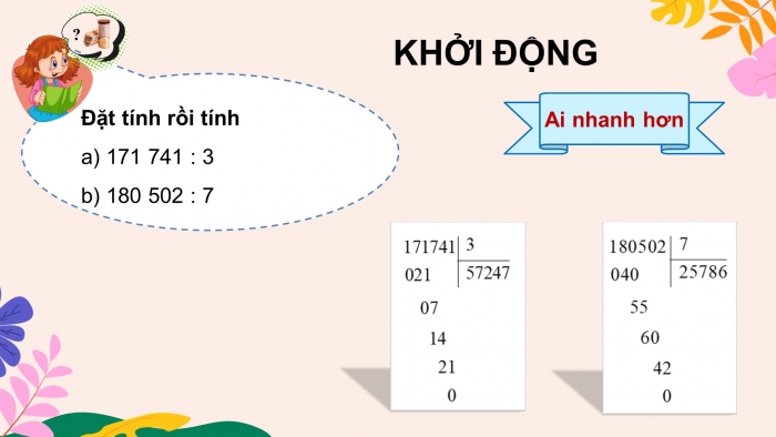 Giáo án powerpoint dạy thêm Toán 4 cánh diều Bài 39: Chia cho 10, 100, 1000,...