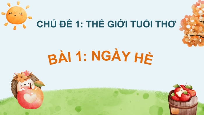 Mĩ thuật 5 bản 2 chân trời sáng tạo: Giáo án điện tử kì 1