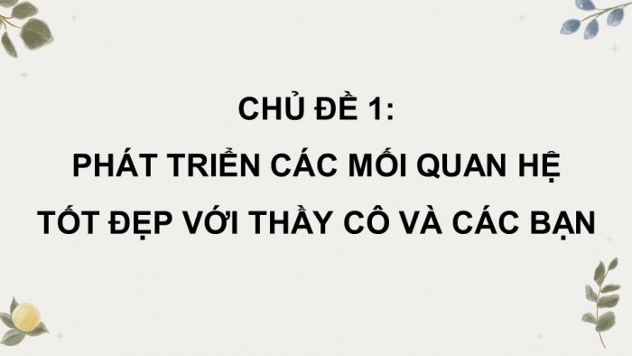 Hoạt động trải nghiệm 12 kết nối tri thức: Giáo án điện tử kì 1