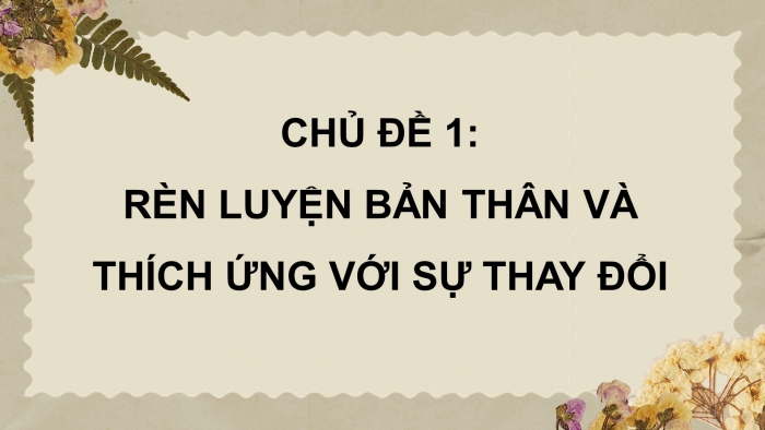 Hoạt động trải nghiệm 12 bản 2 chân trời sáng tạo: Giáo án điện tử kì 1