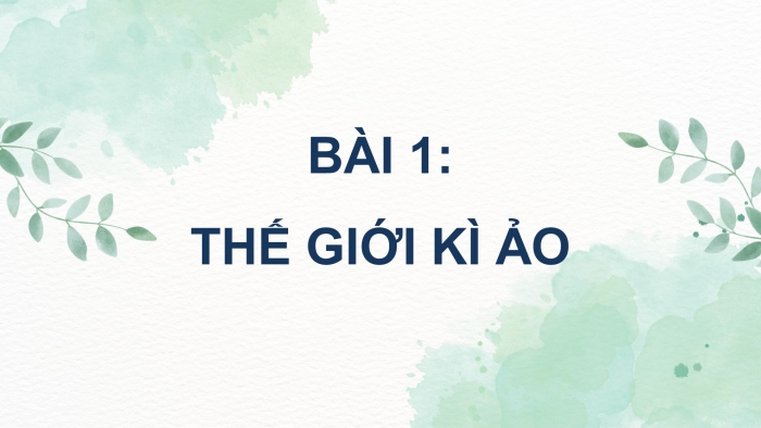 Ngữ văn 9 kết nối tri thức: Giáo án điện tử kì 1