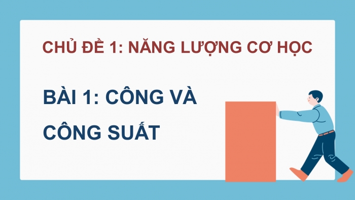 Vật lí 9 cánh diều: Giáo án điện tử kì 1