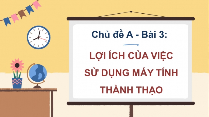 Tin học 5 cánh diều: Giáo án điện tử kì 1