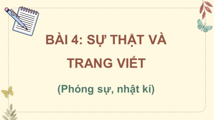 Ngữ văn 12 chân trời sáng tạo: Giáo án điện tử kì 1