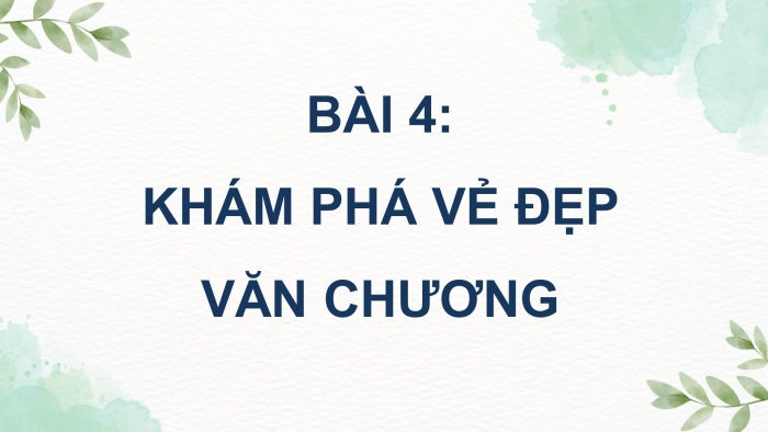 Ngữ văn 9 kết nối tri thức: Giáo án điện tử kì 1