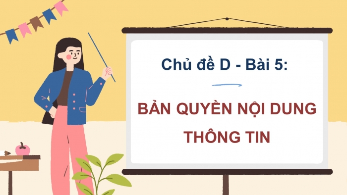 Tin học 5 chân trời sáng tạo: Giáo án điện tử kì 1