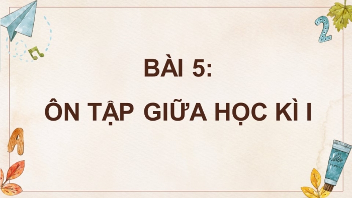 Tiếng Việt 5 cánh diều: Giáo án điện tử kì 1