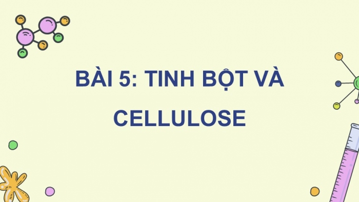 Hóa học 12 chân trời sáng tạo: Giáo án điện tử kì 1