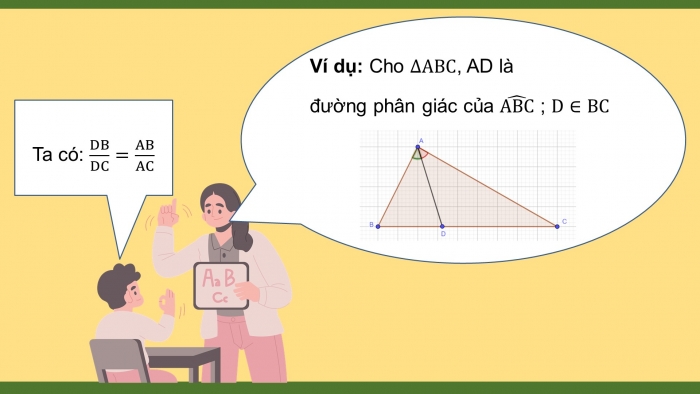 Giáo án powerpoint dạy thêm Toán 8 kết nối Bài 17: Tính chất đường phân giác của tam giác