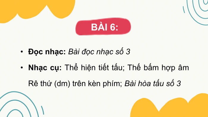 Âm nhạc 9 cánh diều: Giáo án điện tử kì 1