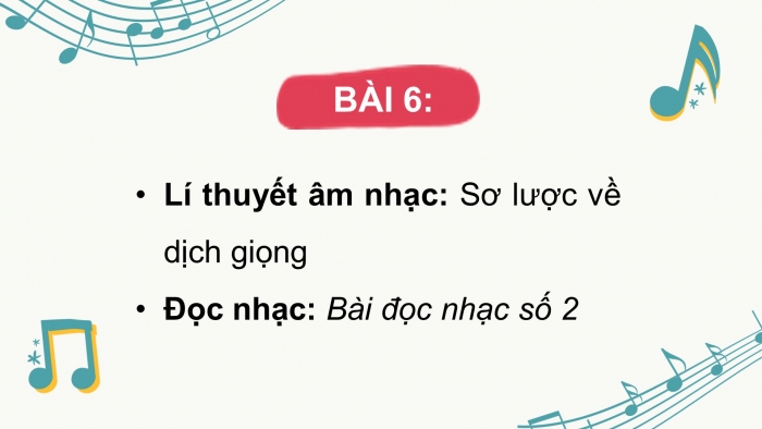 Âm nhạc 9 kết nối tri thức: Giáo án điện tử kì 1