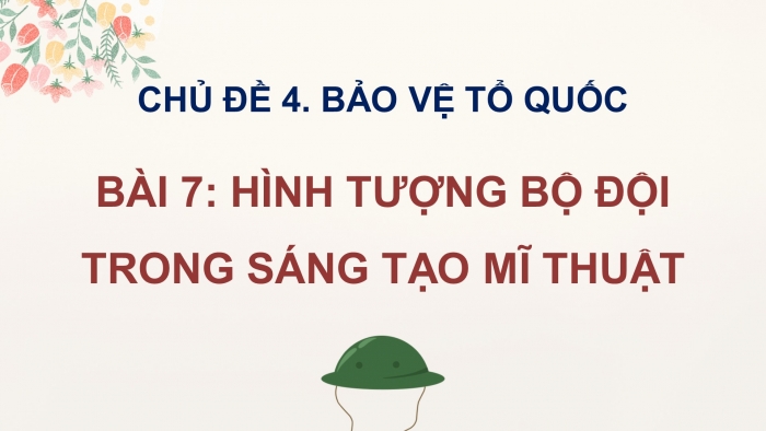 Mĩ thuật 9 bản 2 chân trời sáng tạo: Giáo án điện tử kì 1