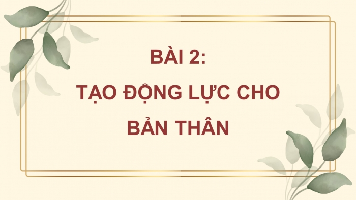 Hoạt động trải nghiệm 9 cánh diều: Giáo án điện tử kì 1